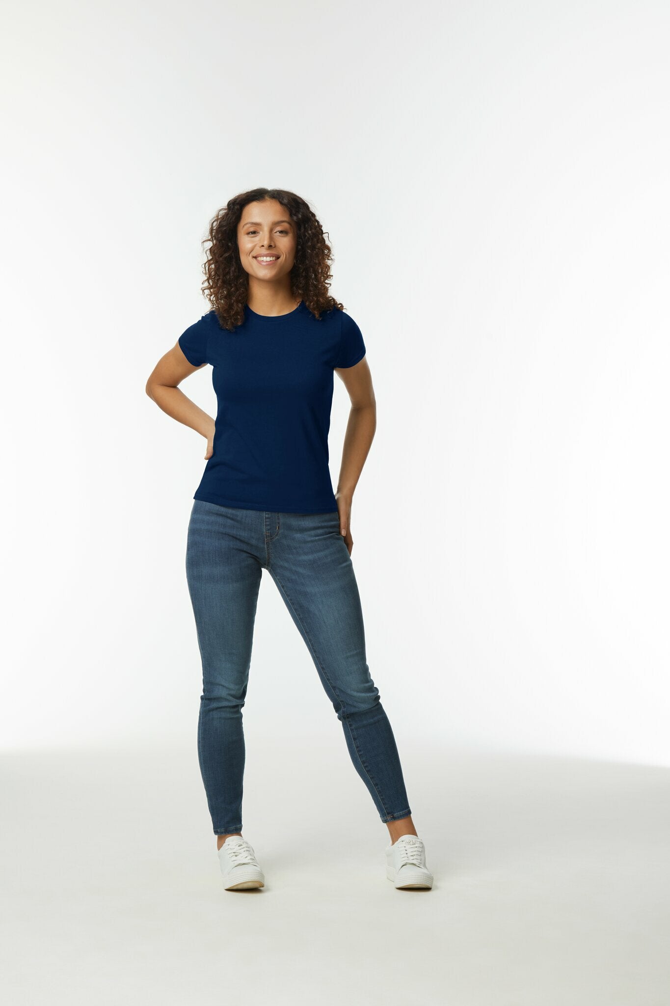Gildan Softstyle Midweight Women's T-shirt Navy