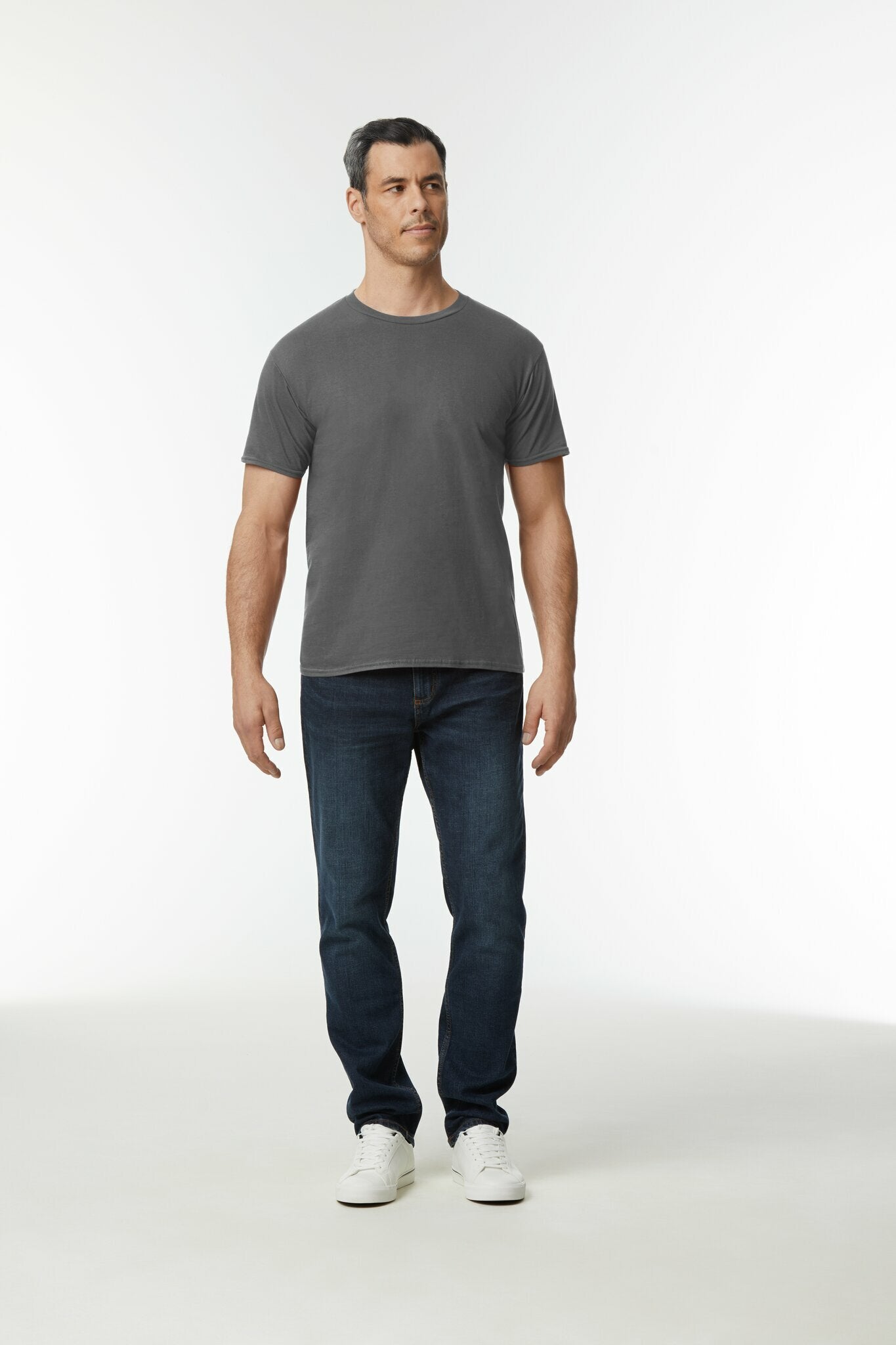 Gildan Softstyle Midweight Adult T-Shirt Charcoal