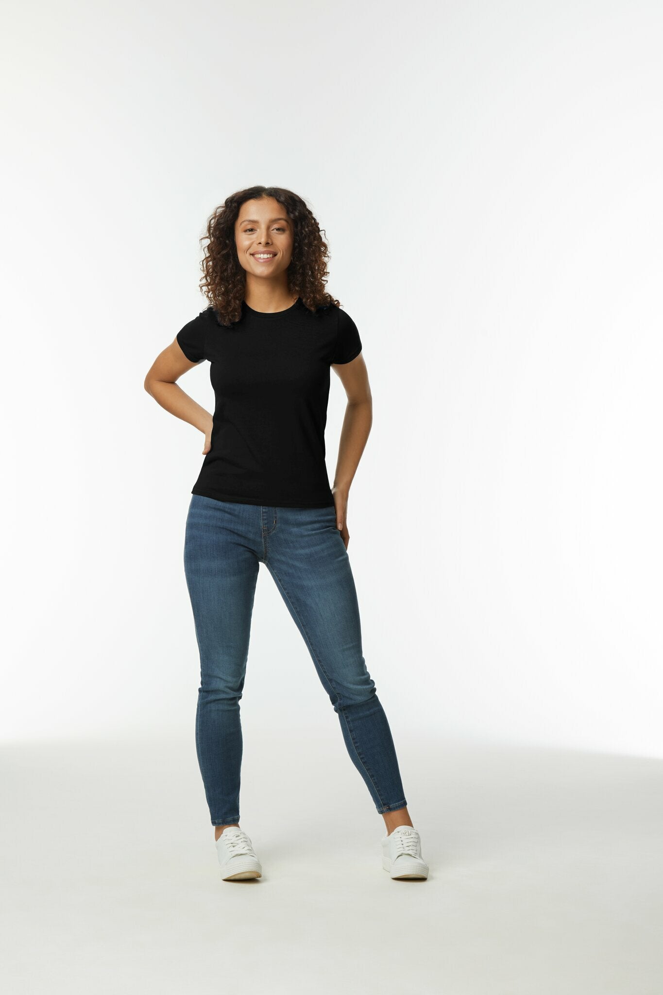 Gildan Softstyle Midweight Women's T-shirt Black